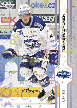 Tomas Rachunek Kometa Brno Tipsport ELH 2024/25 SportZoo 2. serie Puck Marks #294